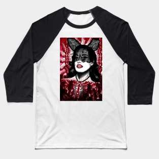 Black Dahlia Baseball T-Shirt